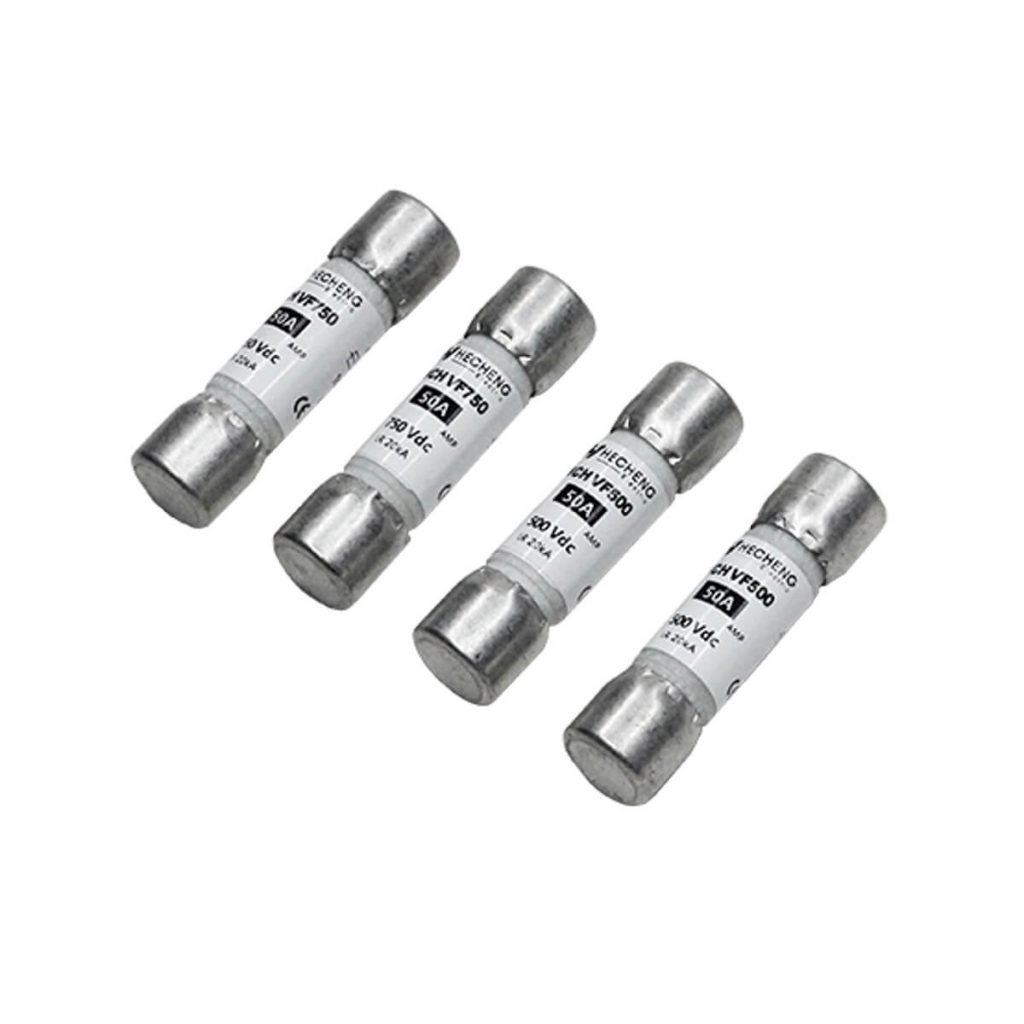 HCHVF500 50A 500V 10x38mm EV Cylindrical Fuse Fast Acting 01 8 HCHVF500 50A 500V 10x38mm EV Cylindrical Fuse Fast Acting 01