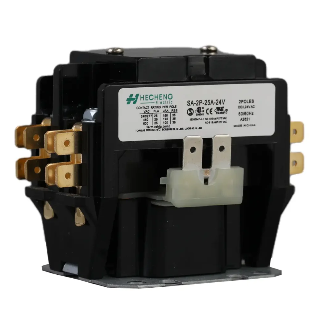SA 2P 24V 25A Definite Purpose Contactor 03 7 SA 2P 24V 25A Definite Purpose Contactor 03