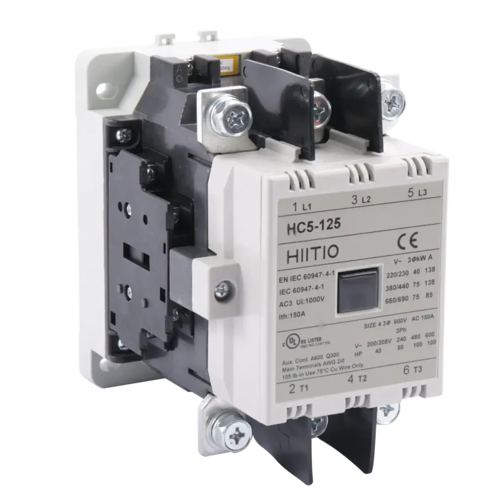 ac motor control contactor hc5 125 2 4 ac motor control contactor hc5 125 2