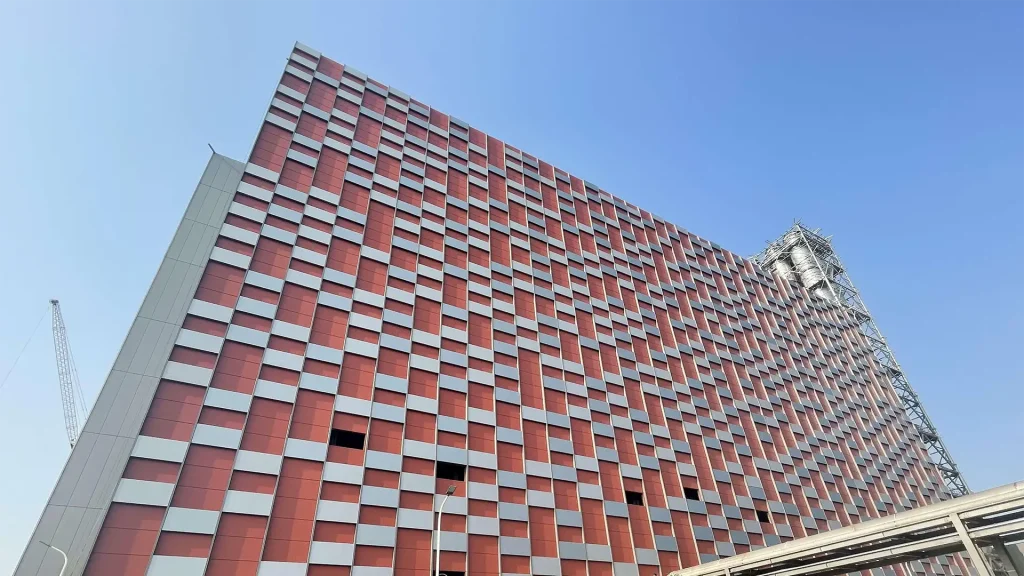 BIPV banner Shanghai Qingpu District Garbage Incineration Station 21 BIPV banner Shanghai Qingpu District Garbage Incineration Station