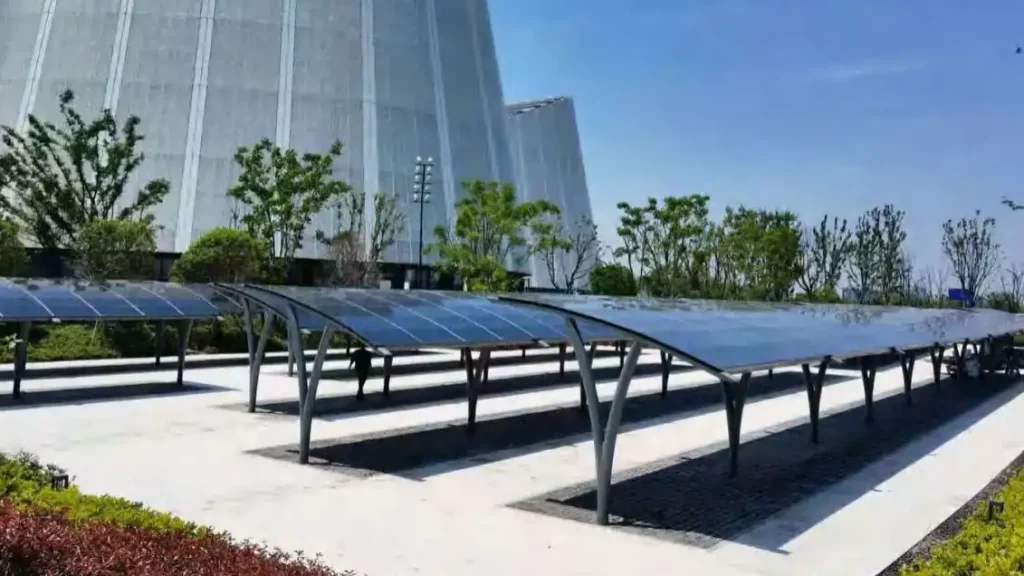 PV canopy in Nantong China 23 PV canopy in Nantong China